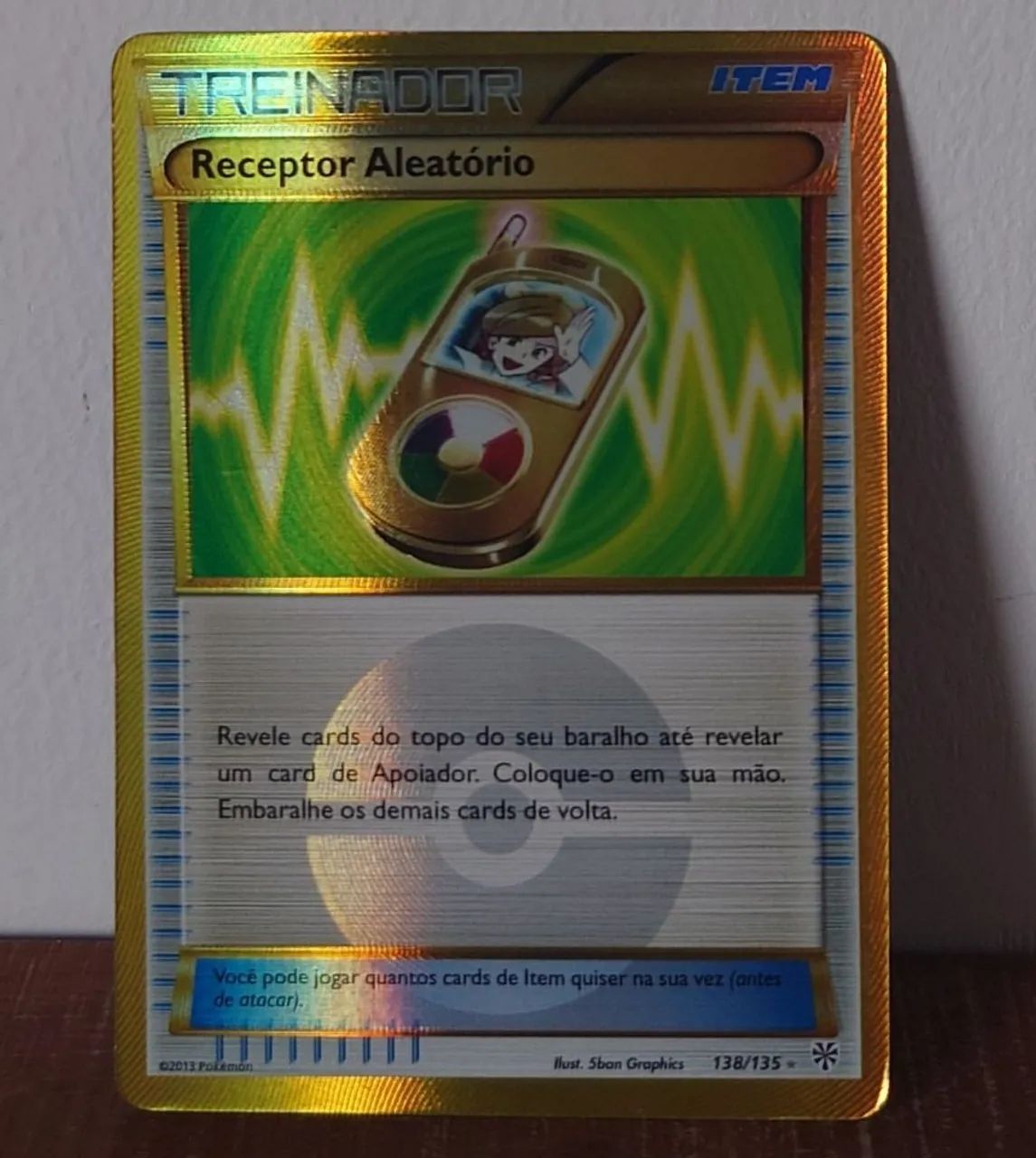 Carta Pokemon Receptor Aleatório SP