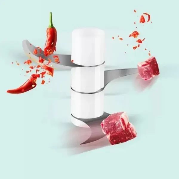 Mini Processador Triturador Sem Fio Elétrico 250ML IZEKITCHEN - Foto 4
