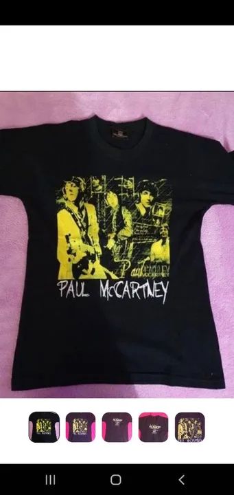 Camiseta Paul McCartney