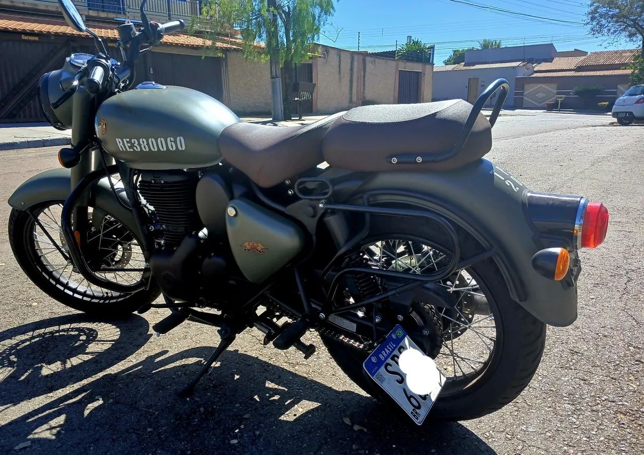 Royal Enfield Classic 350CC Verde Militar 24/25 - 4900km particular  - Foto 5