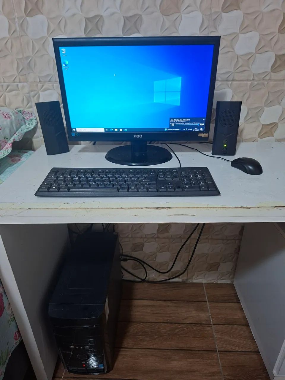 Computador de escritório completo 