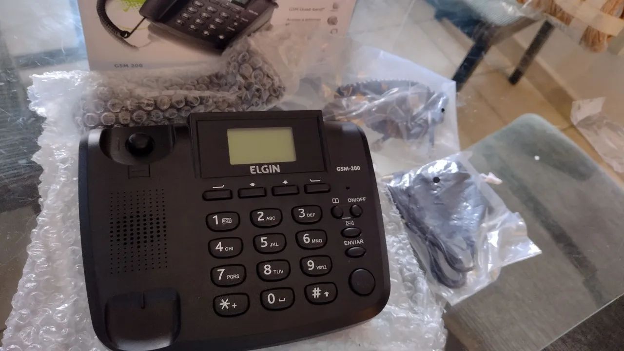 Telefone Fixo Elgin GSM Dual SIM - Foto 3