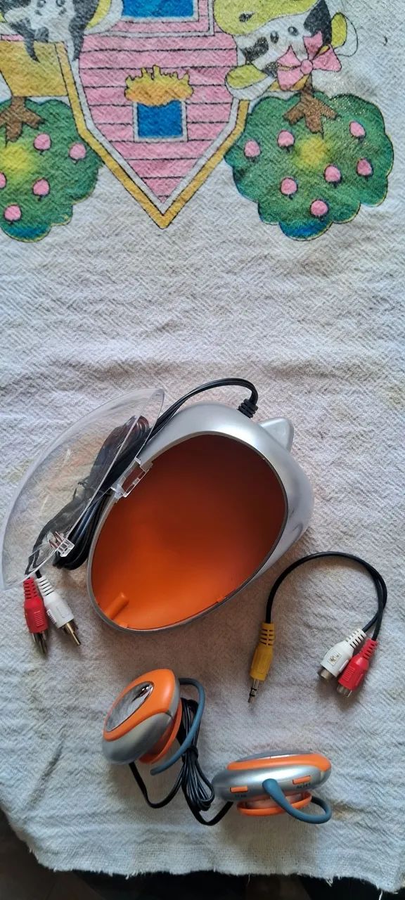 Fone de ouvido sem fio com base - Foto 4