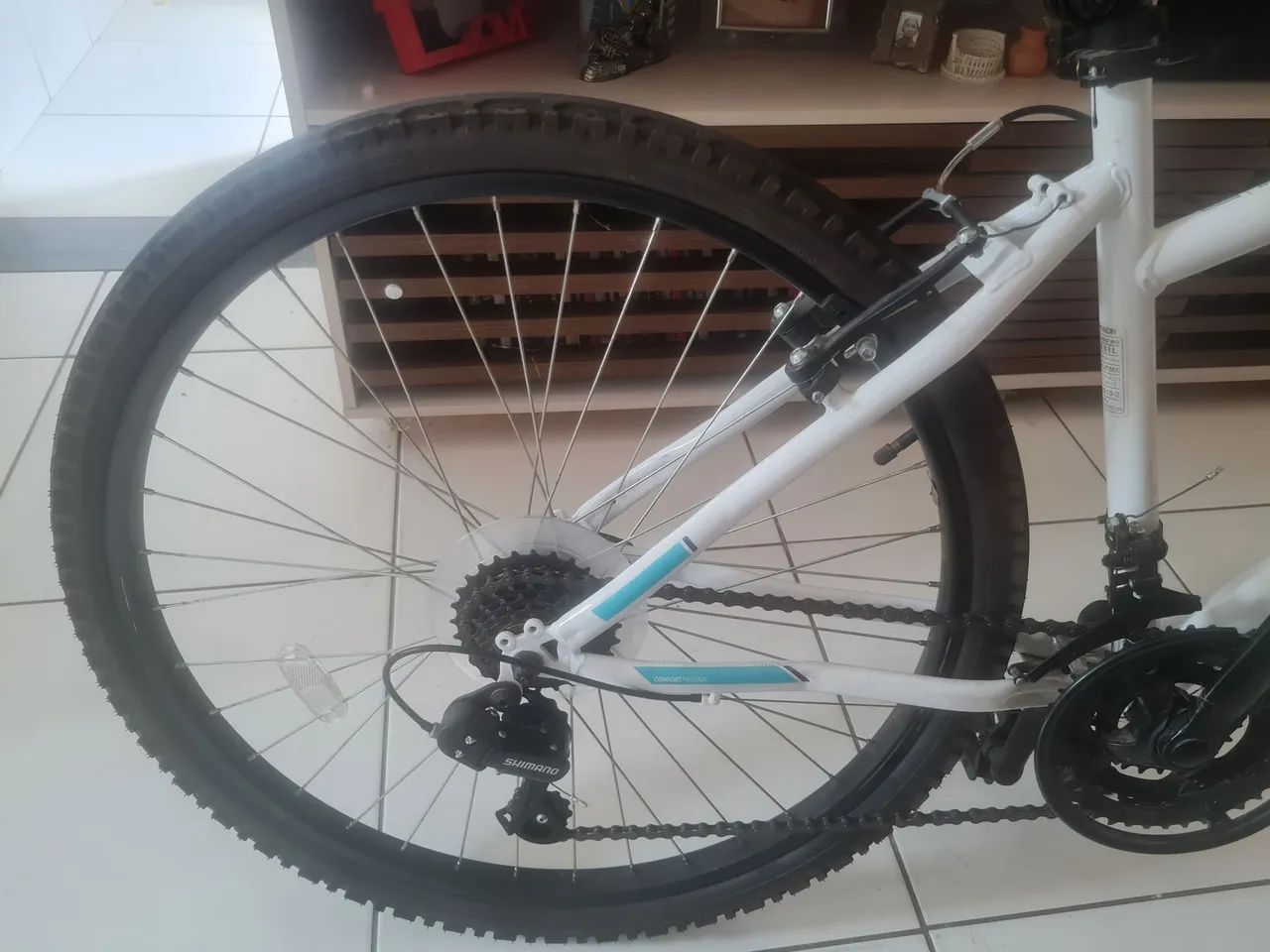 Bicileta Btwin 120 Branca IM751M85 - Foto 3
