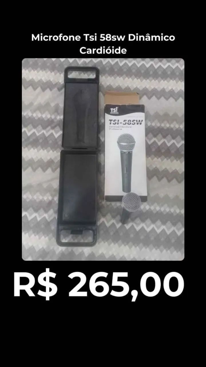 Vende-se Microfone TSI!