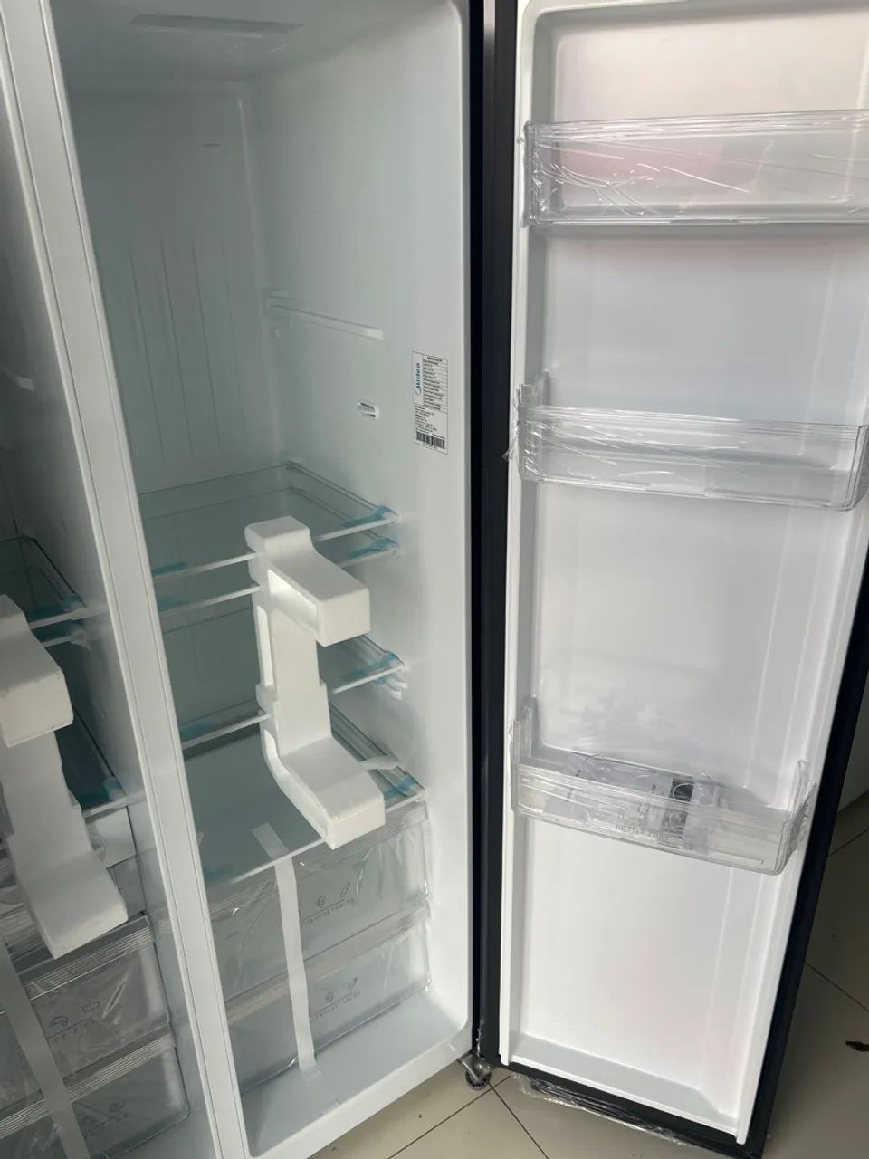 Geladeira Side by Side Midea só 3499 - Foto 4