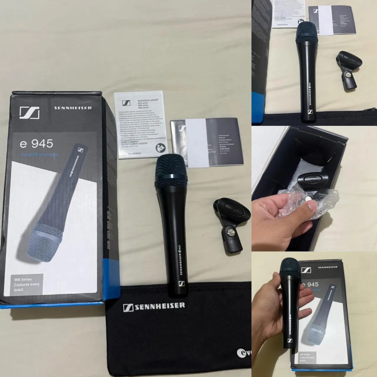 SENNHEISER E945 LACRADO 2 UNIDADES