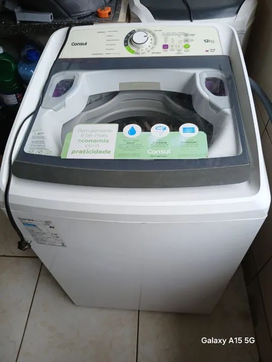 Máquina de Lavar Consul 12kg - Semi-Nova - Foto 2