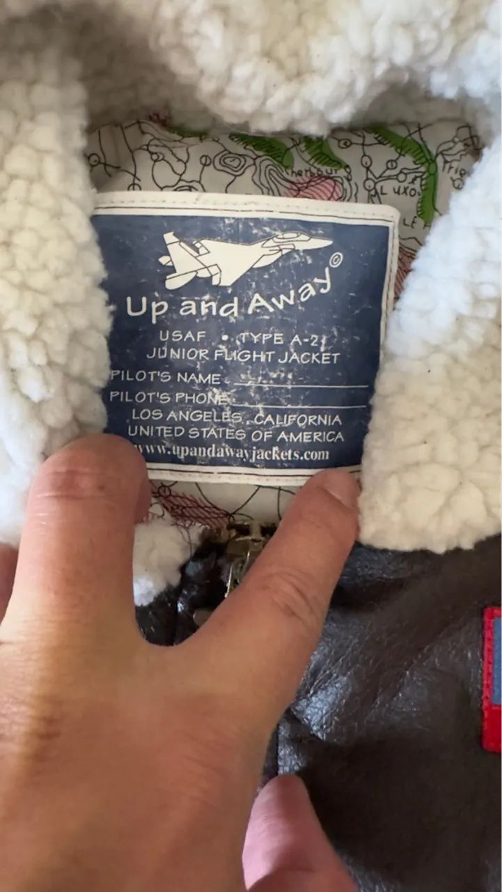 Jaqueta A-2 Bomber Jacket da Up and Away - Foto 4