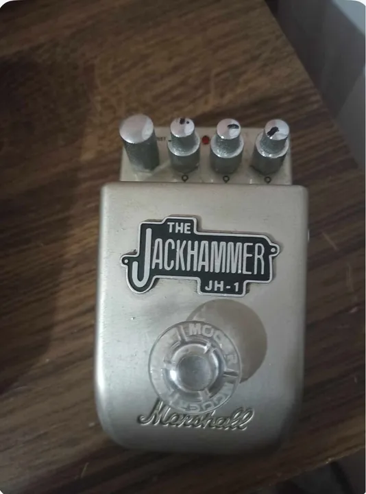 Pedal Marshall Jackhammer Overdrive-Dist