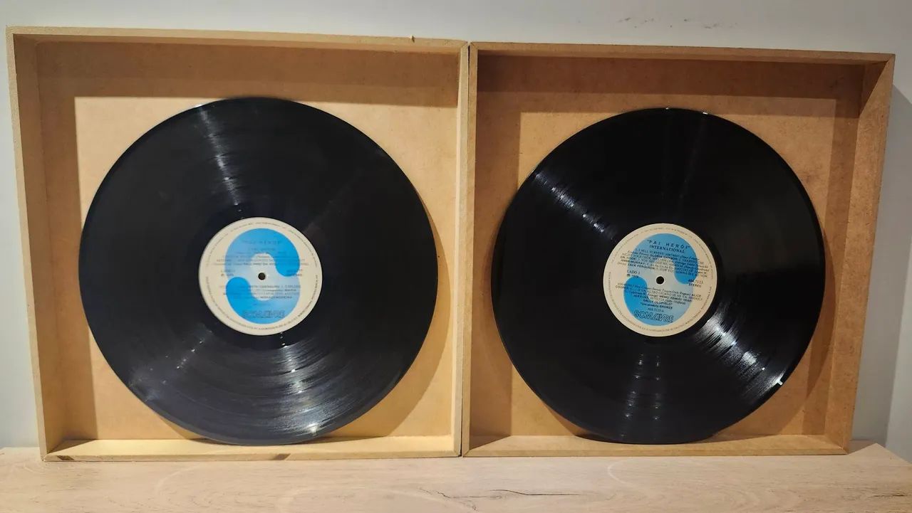 Discos de Vinil Trilha Sonora Novela Pai Herói - Foto 3
