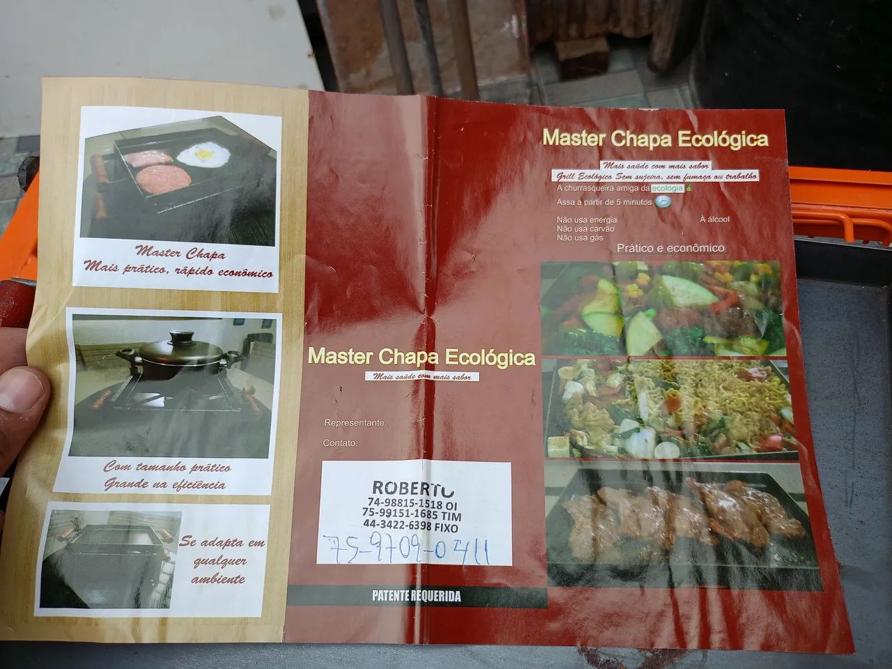 Churrasqueira Ecológica a Álcool 