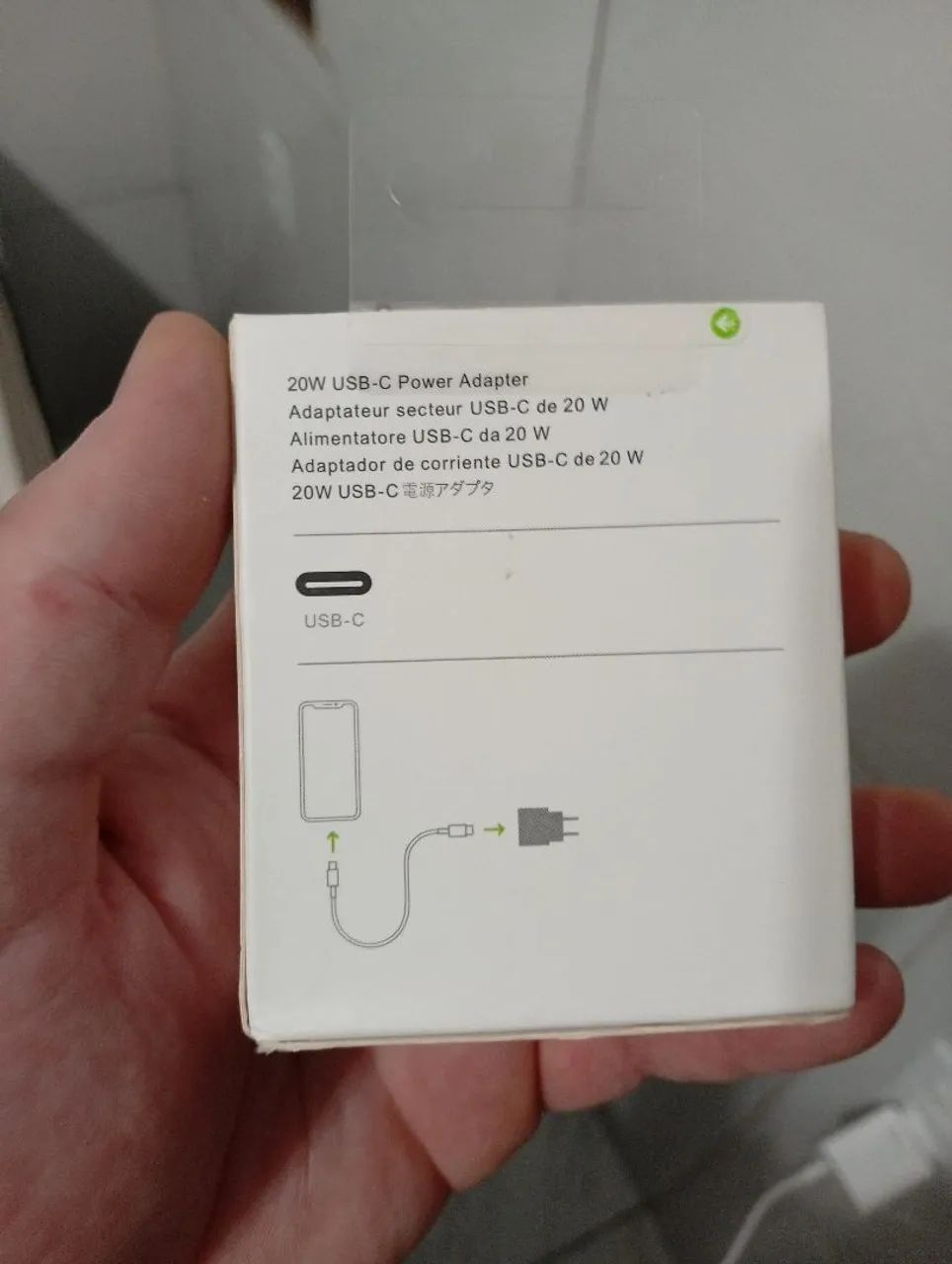 Carregador Apple USB-C 20W + Cabo USB-C para Lightning - Foto 2