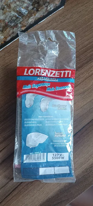 Resistência Lorenzetti para Chuveiro Duo Shower, Futura e similares 110V 5500W