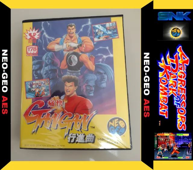 Aggressors Of Dark Kombat (gangan) Para Neo Geo Aes - Jogos de