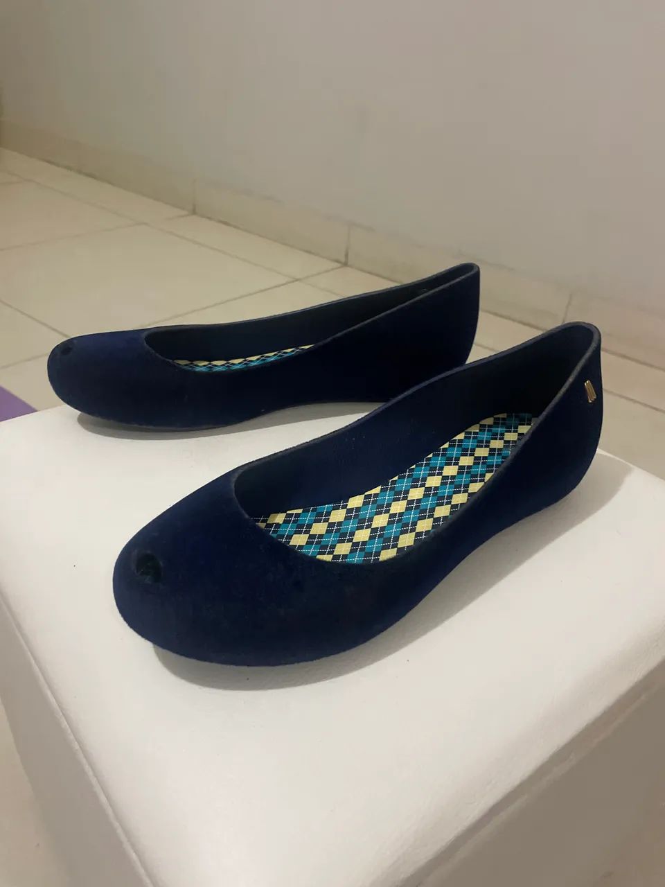 Melissa Ultragirl VI - Azul Flocado N37 - Foto 2