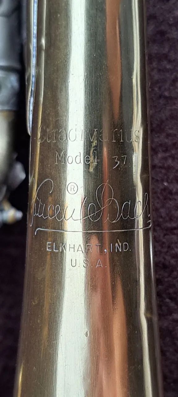 Trompete Stradivarius Vincent Bach 37 original - Foto 3