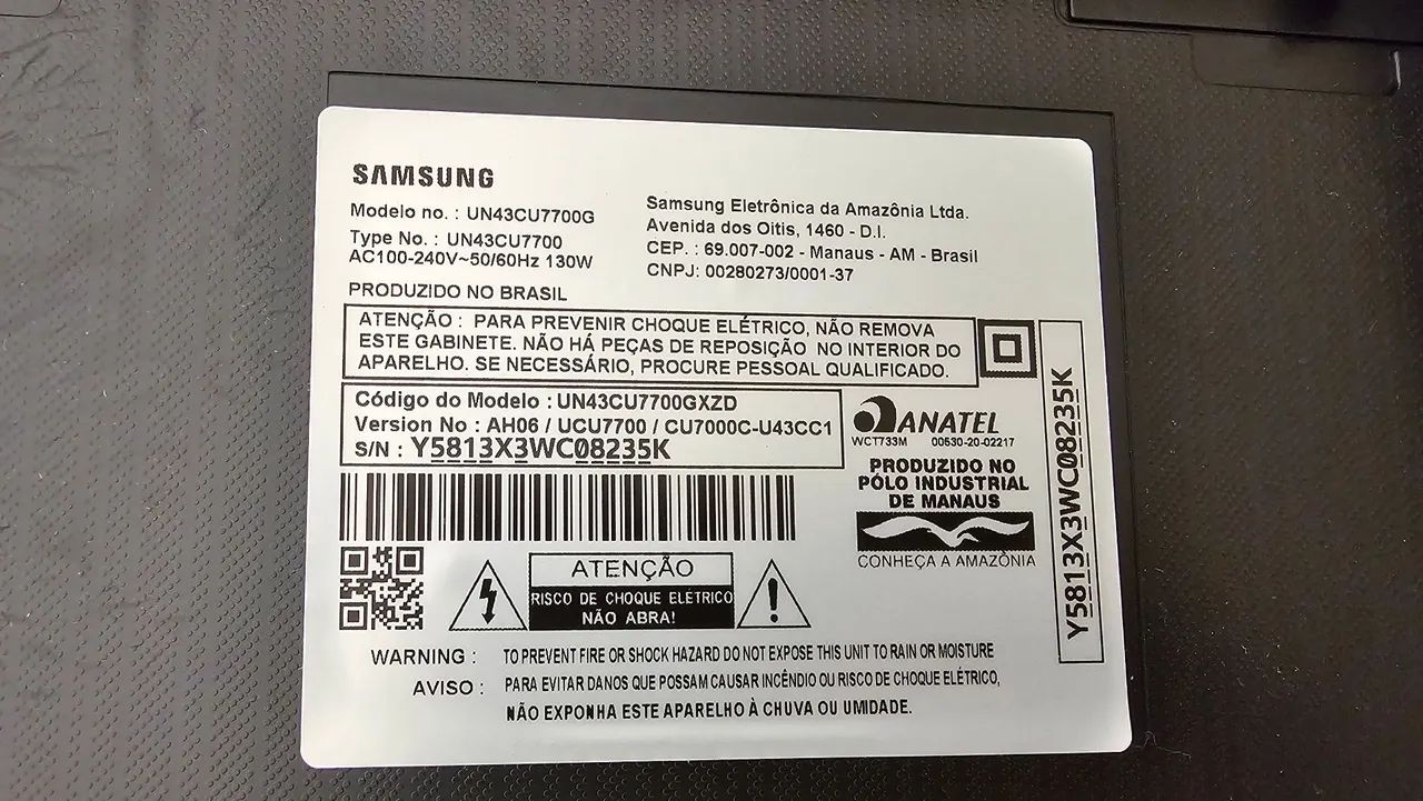 TV com tela danificada - Peças ou conserto - Foto 2
