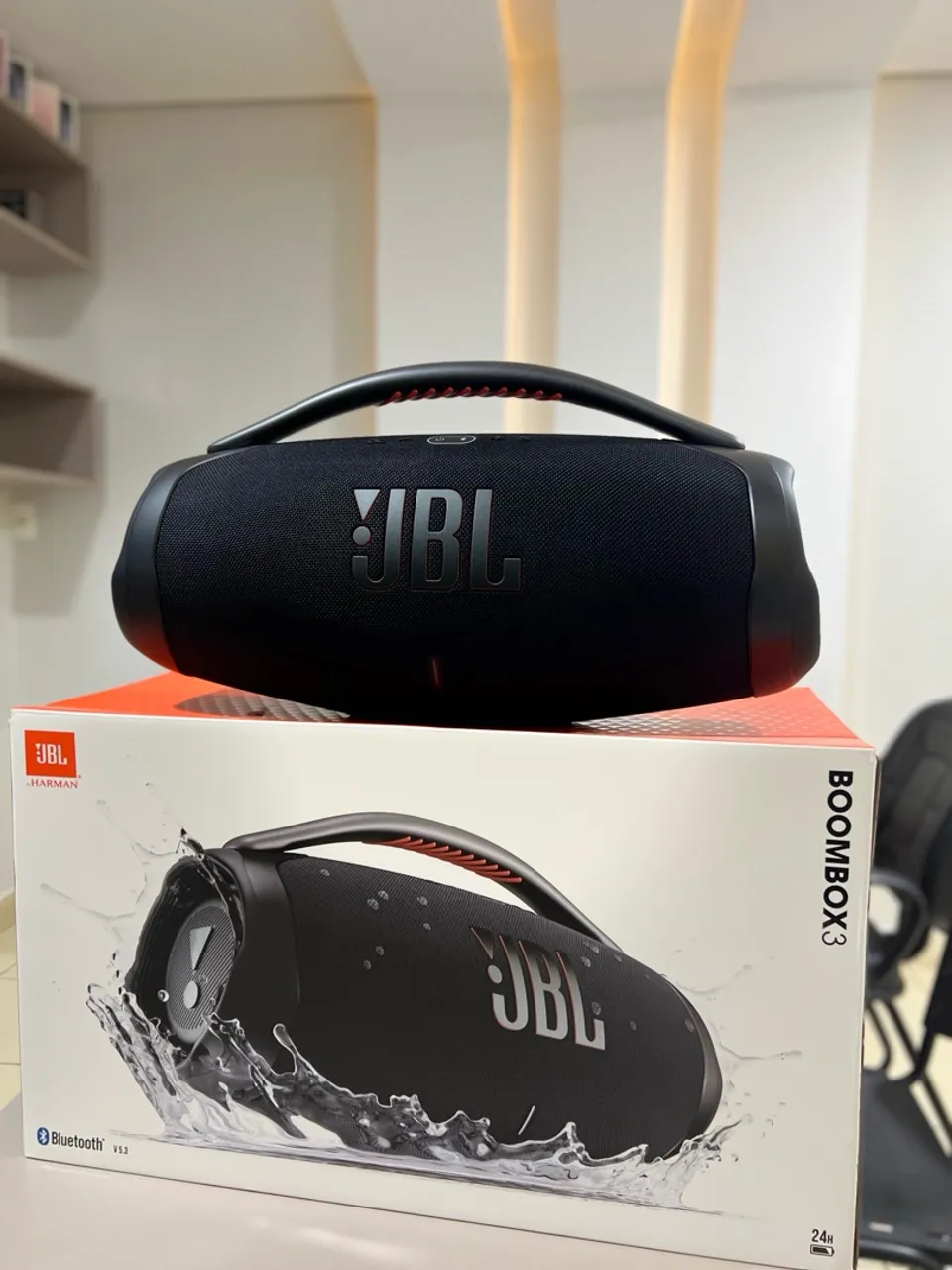 Caixa de Som JBL Boombox 3 - Nova