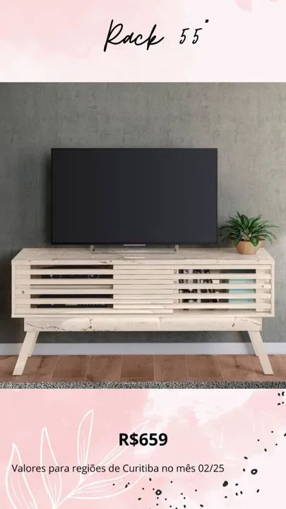 Promoção Rack 55'' - 17/02 
