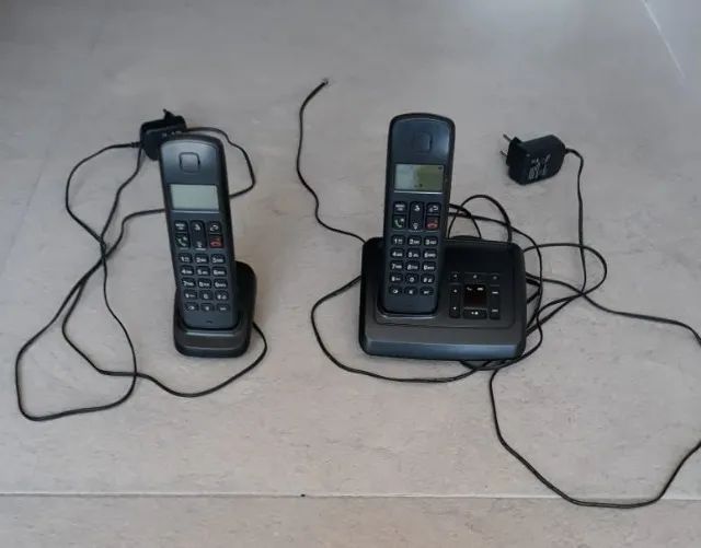 Telefones Sem Fio, Preto