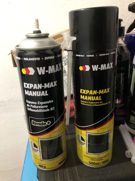 Espuma Expansiva W-Max Manual - 480g/500g
