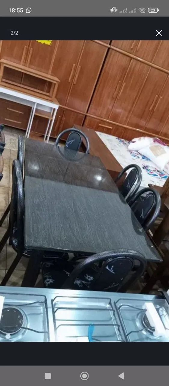Mesa de Jantar com 6 Cadeiras OFERTA DE NATAL 