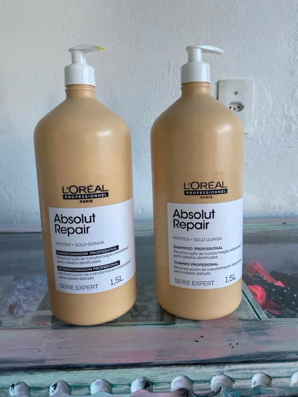 Kit L'Oréal Absolut Repair - Shampoo e Condicionador