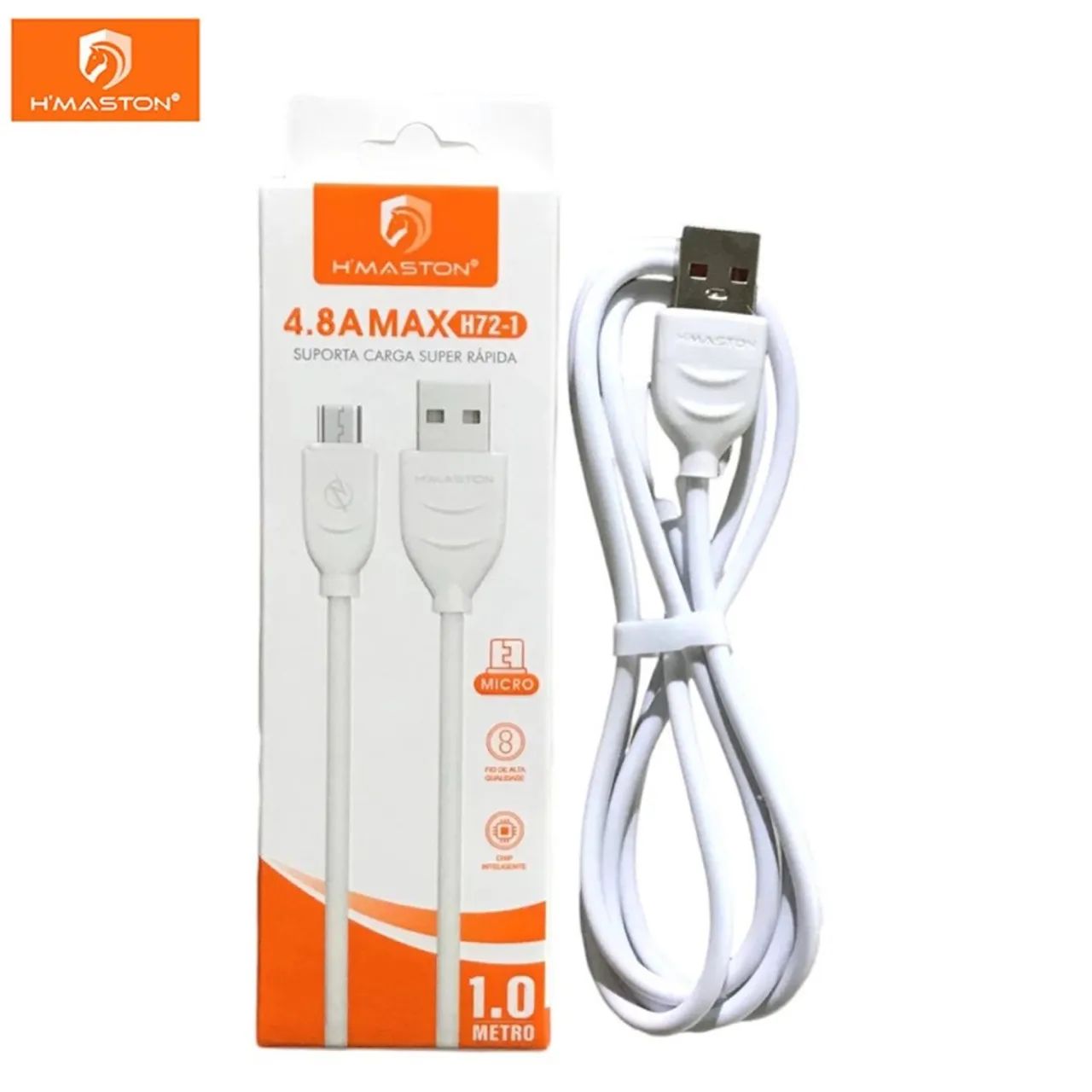 Cabo USB Lightning Iphone H'MASTON 4.8A H72-2 - Foto 3