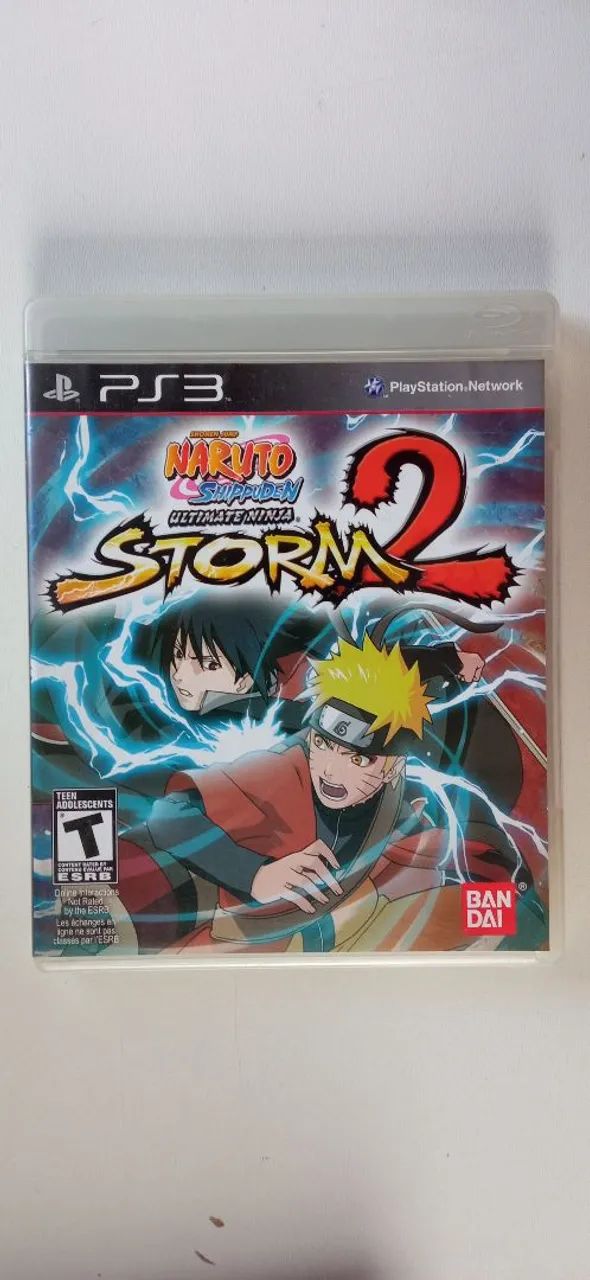 Jogo Naruto ultimamente ninja storm 2 PS3 usado