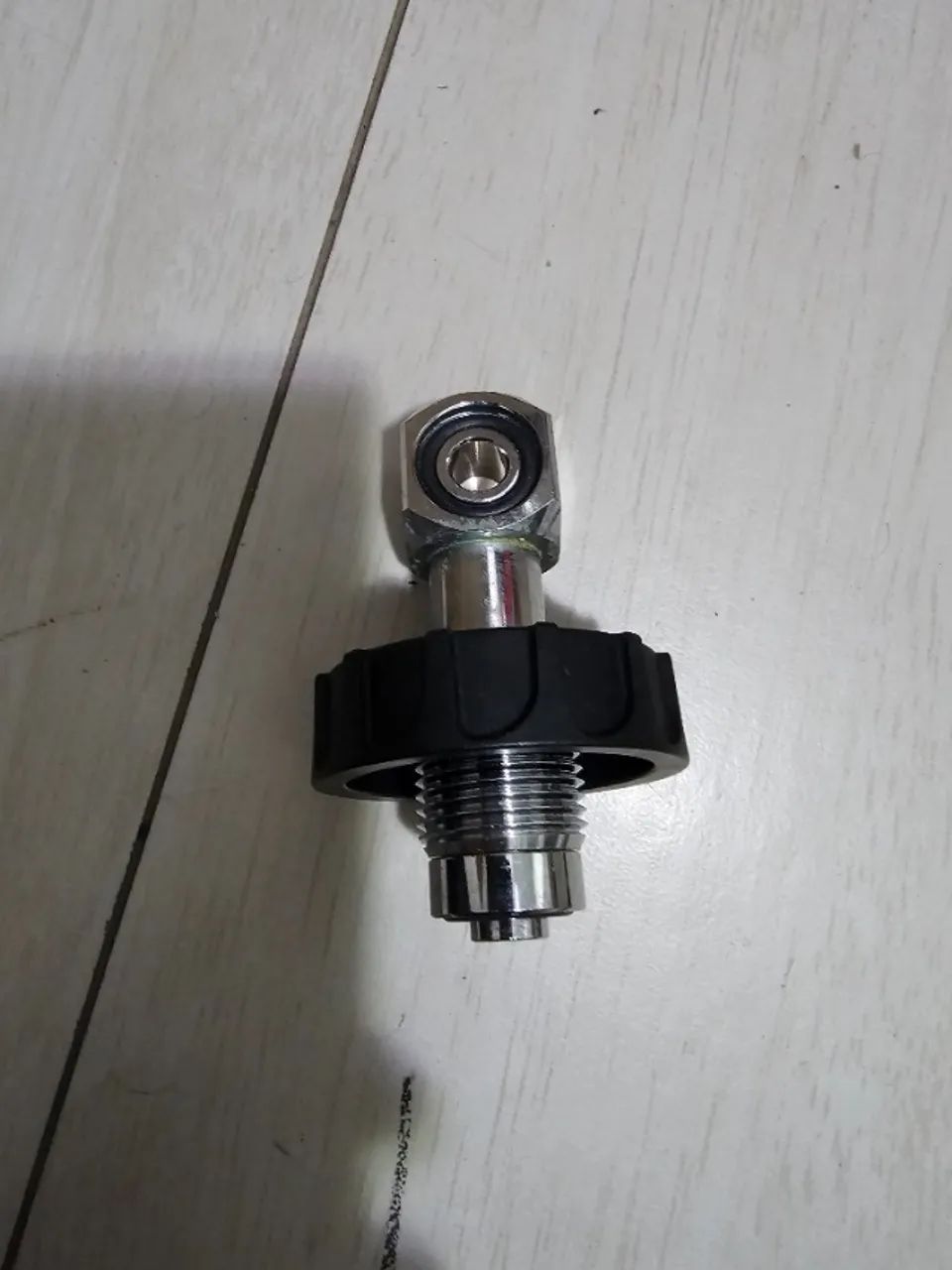 Adaptador DIN para Enchimento de Cilindros de Mergulho - 300 BAR Latão Cromado - Foto 4