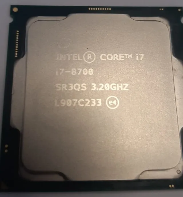 Processador Intel Core I7-8700