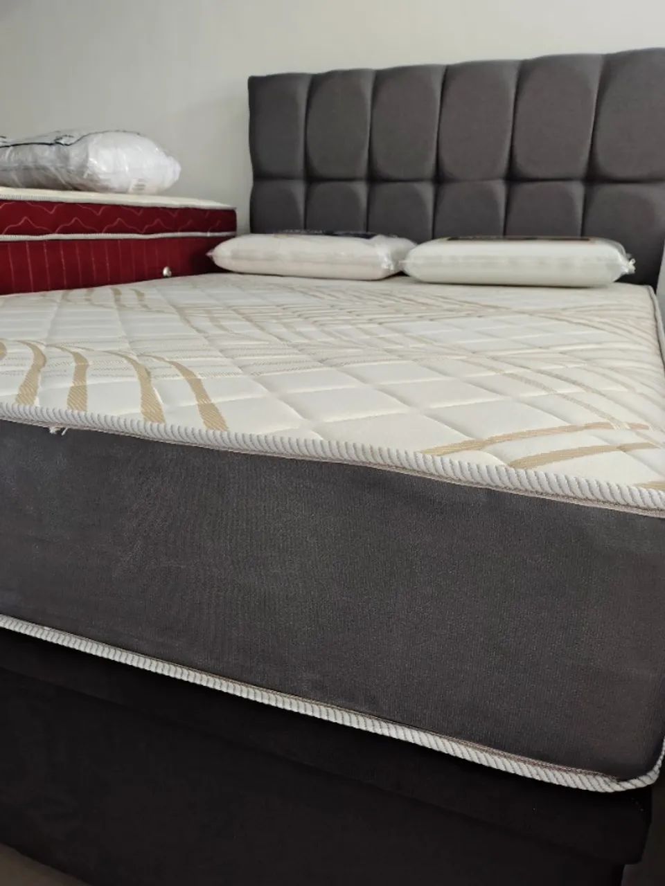 COLCHÃO CASAL MOLAS ENSACADAS COM ENTREGA GRÁTIS  - Foto 3