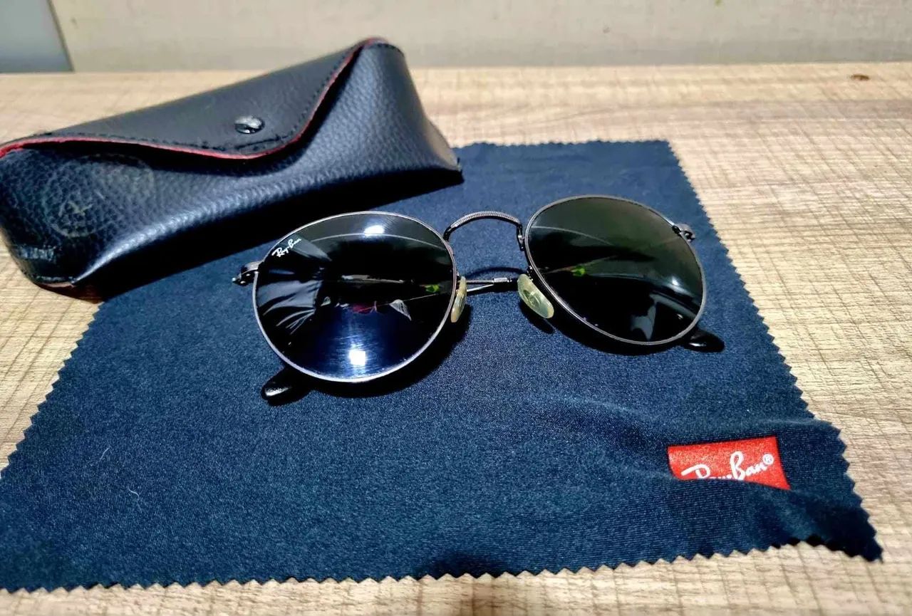 Óculos Rayban Round Metal - Foto 3