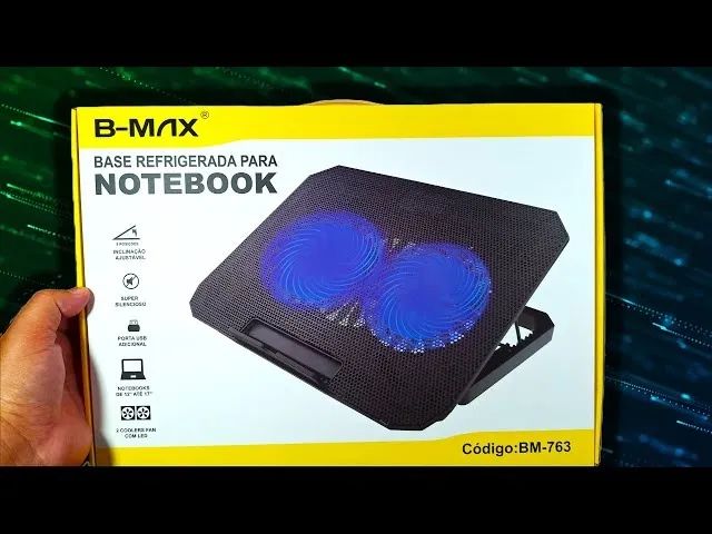 Base refrigerada para notebook | Suporte para Notebook