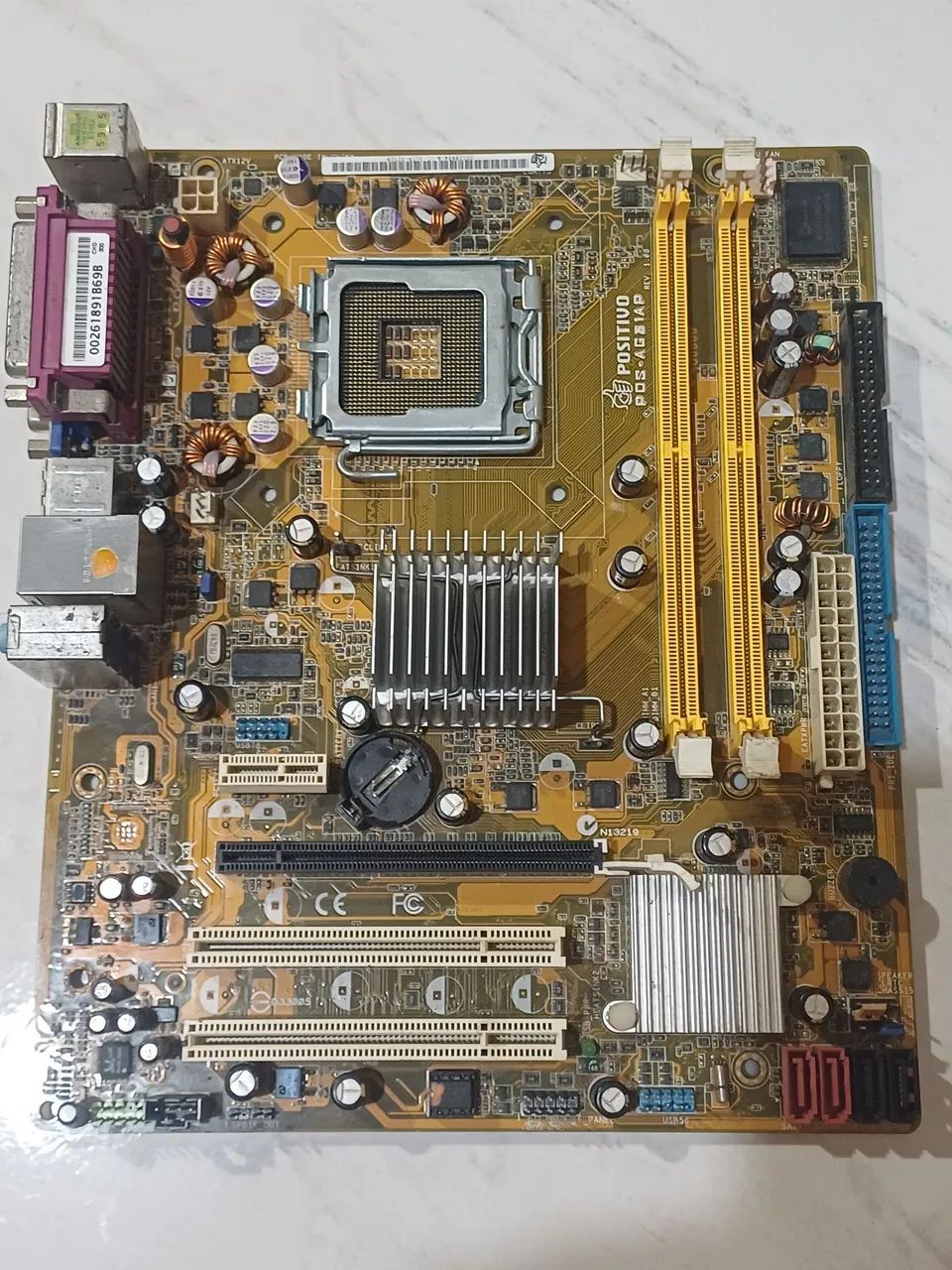 Placa mae para processador quad core soquet 775 ,ddr2 - Foto 2