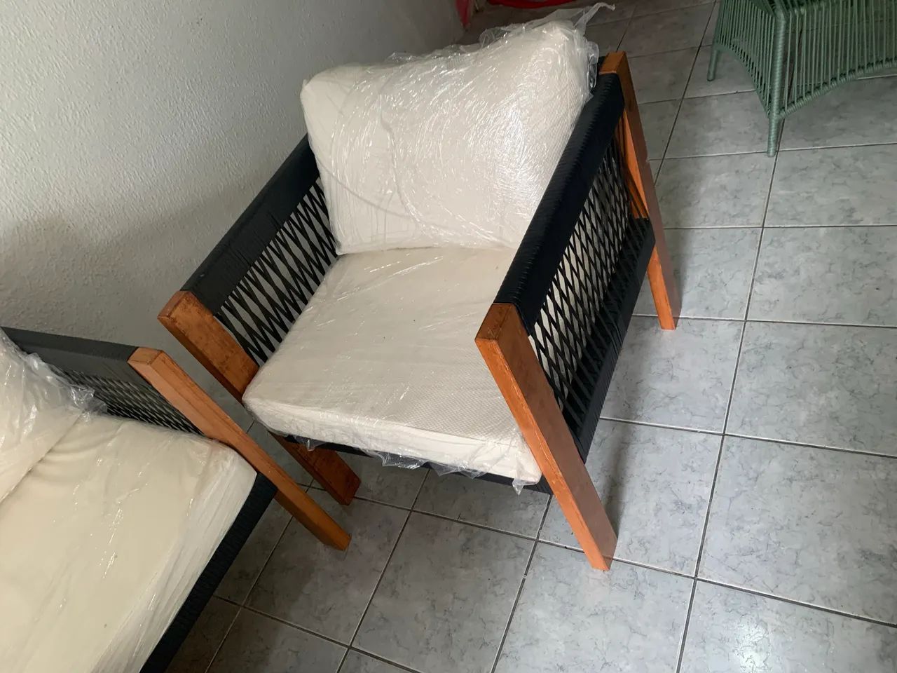 Conjunto de varanda sofá e poltronas - Foto 5