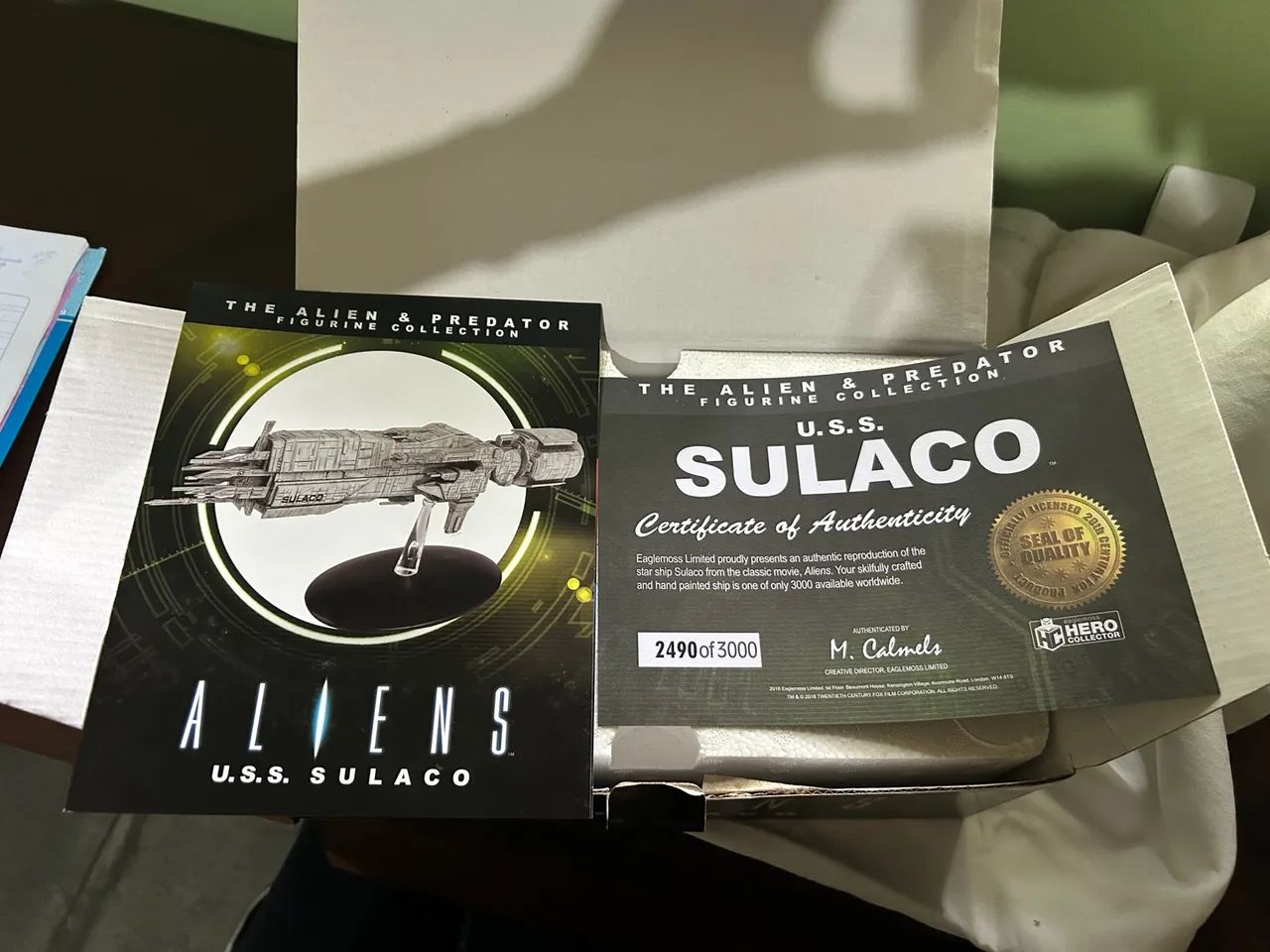 Coleção Alien 2 Naves Eaglemoss