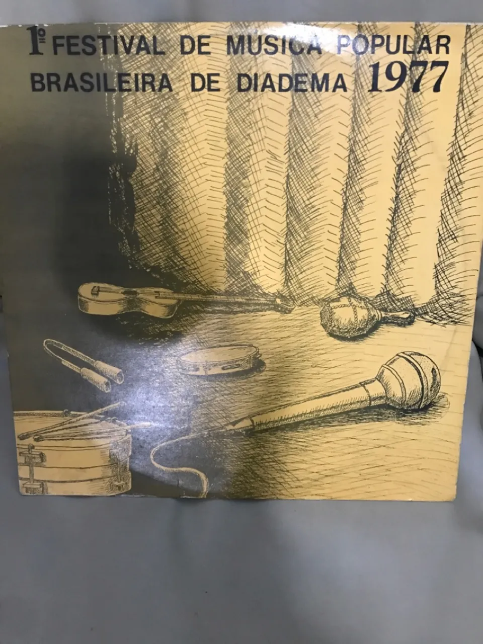 Disco de Vinil 1º Festival de Música Popular Brasileira de Diadema 1977