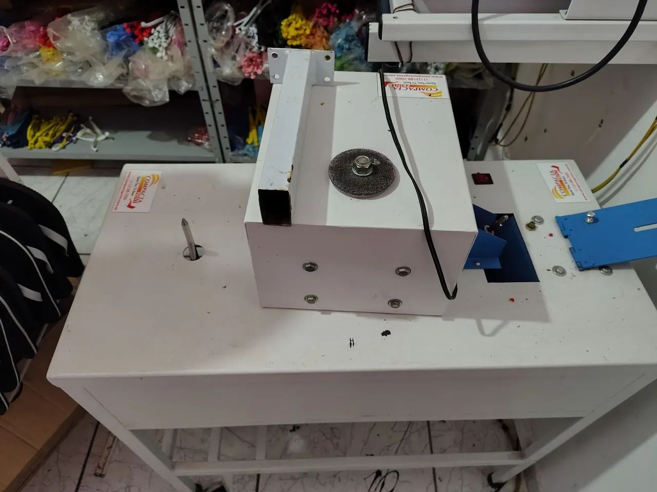 Máquina para fabricar chinelos completa compacta print  - Foto 5