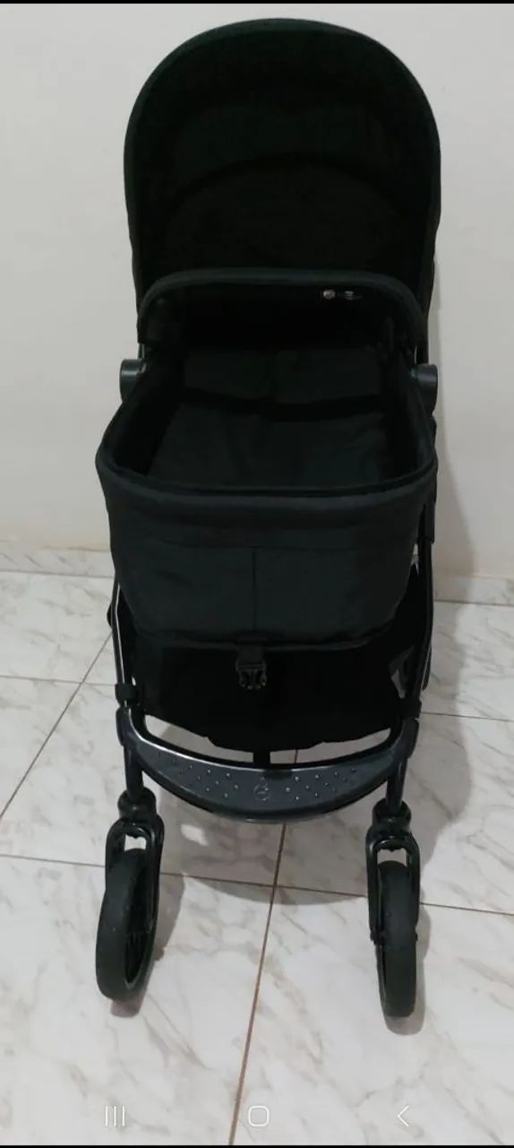 Vende se carrinho galzerano + bebê conforto  - Foto 3
