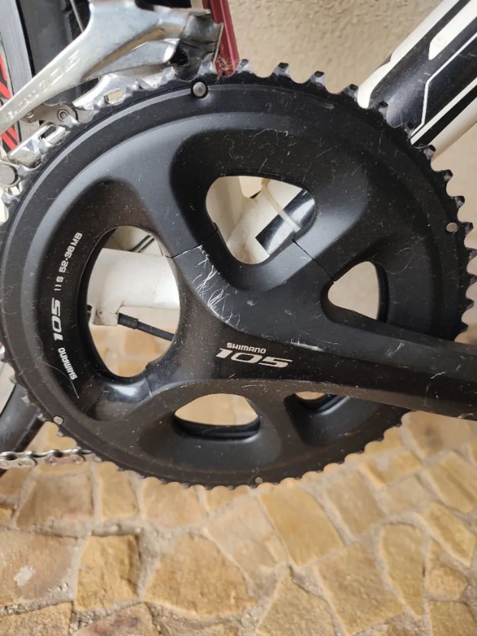 Bicicleta de Speed com peças Shimano - quadro tam 51 First - Foto 4