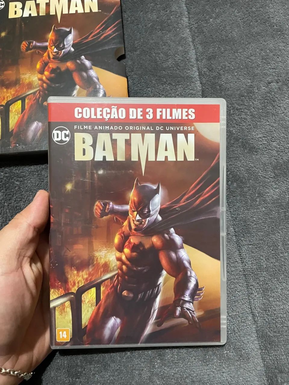 Coleção Batman - 3 Filmes em DVD Blu Ray