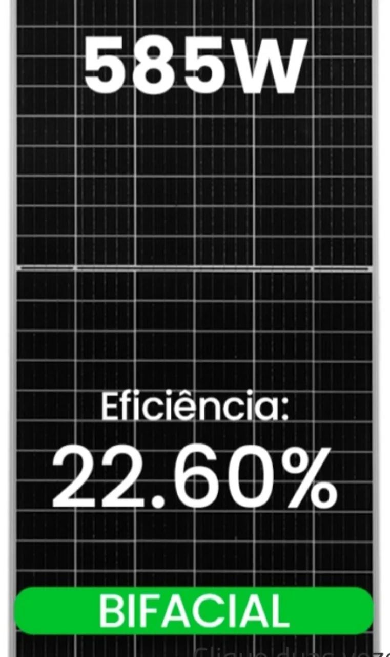 Placa solar 585w