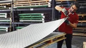 CHAPA DE ALUMINIO XADREZ PARA ASSOALHO