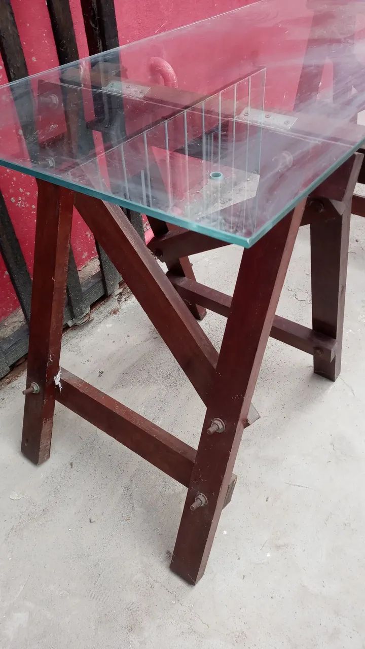 Mesa de vidro ,aparador , entrega gratis - Foto 3