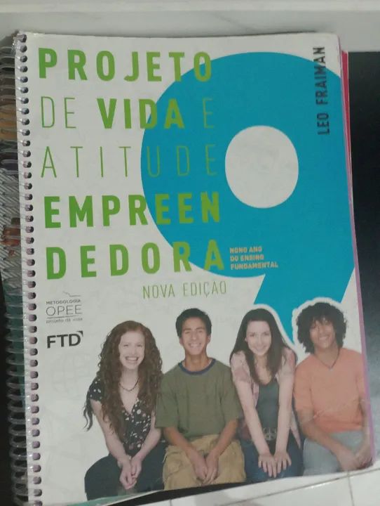 Projeto de Vida e Atitude Empreendedora - 9º Ano - FTD (Usado com respostas apagadas)<br><br>