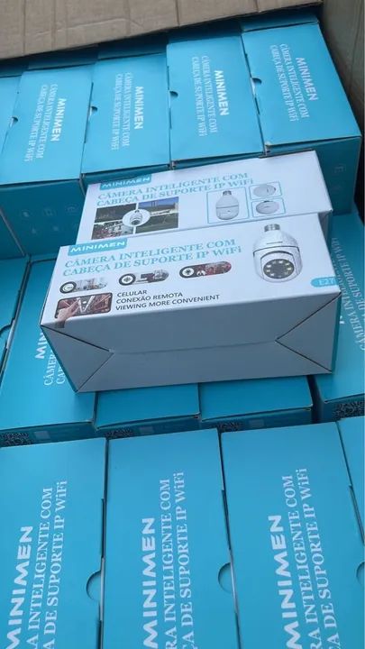 Câmera de Segurança 360° Panorâmica Wi-Fi HD - Foto 2