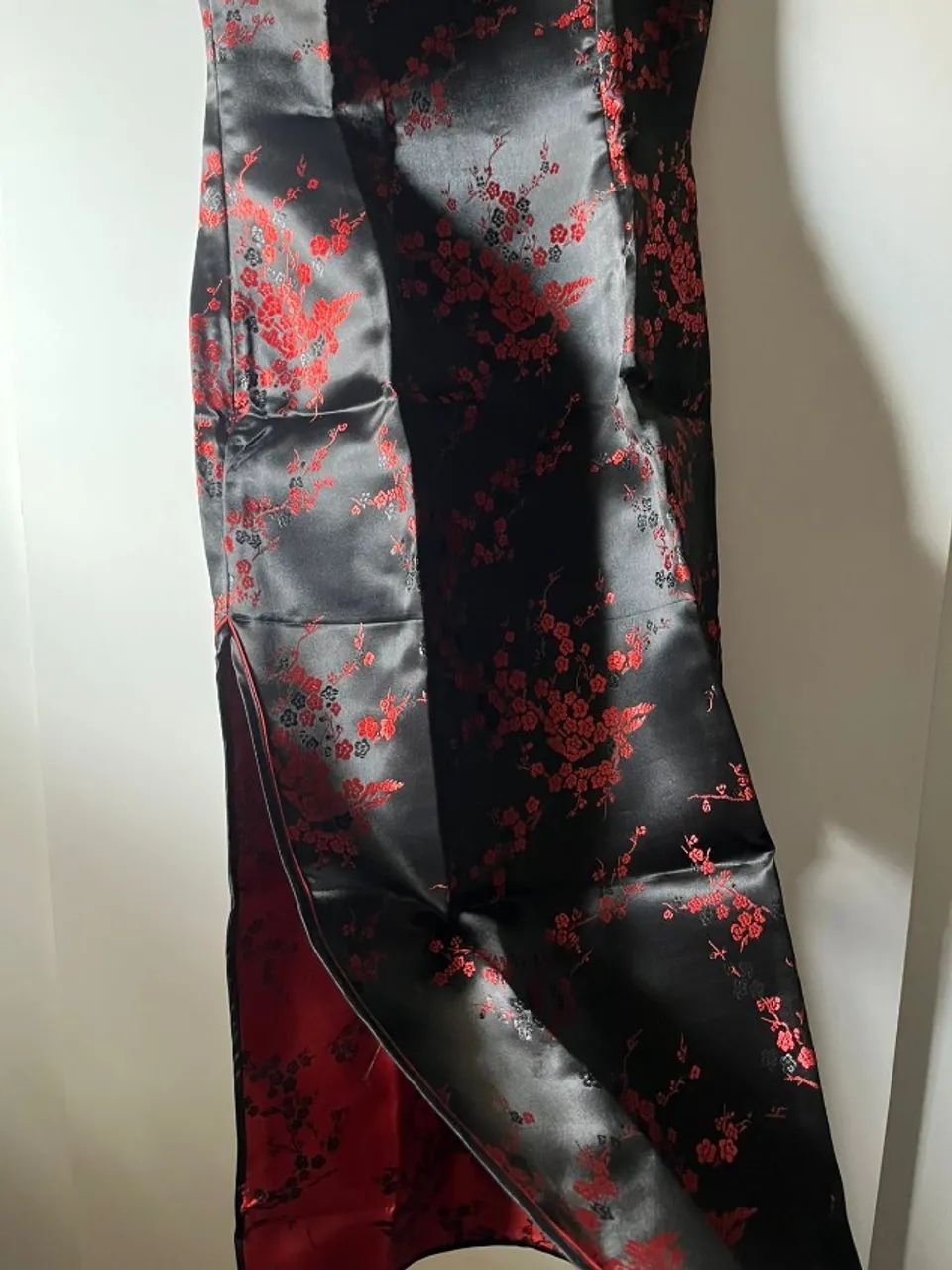 Vestido oriental de cetim - Foto 3