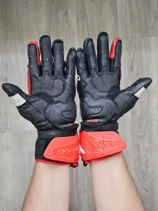 Luva Alpinestars Moto GP esportiva profissional GP Pro R3 tam. M - Foto 4